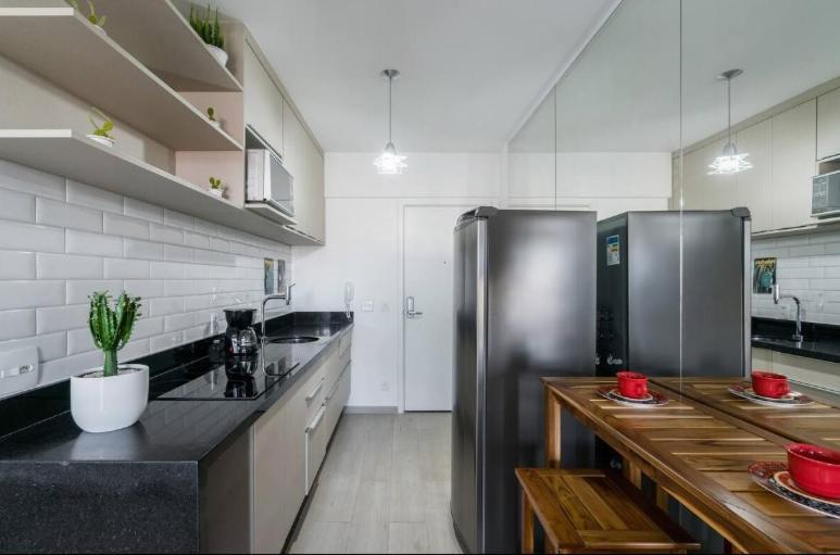 Studio Vista Para Cidade Apartment São Paulo Luaran gambar